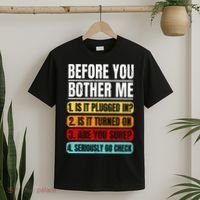 Tech Support Retro Vintage Help Desk IT Call Center T-Shirt thumb 2