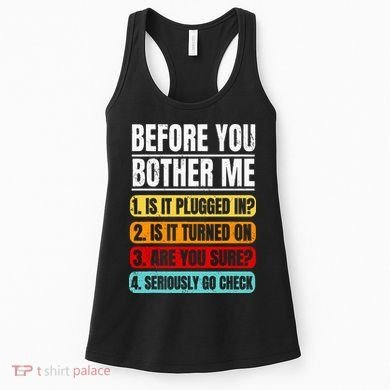 Tech Support Retro Vintage Help Desk IT Call Center Women's Tank Top