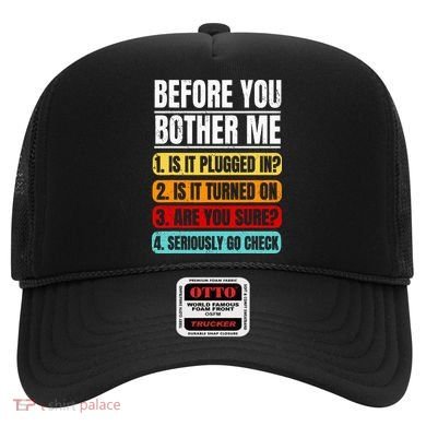 Tech Support Retro Vintage Help Desk IT Call Center Hat