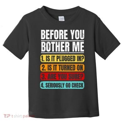Tech Support Retro Vintage Help Desk IT Call Center Toddler T-Shirt