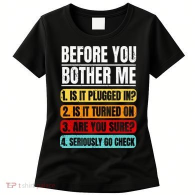 Tech Support Retro Vintage Help Desk IT Call Center Women's T-Shirt