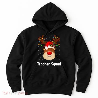 Teacher Squad Reindeer Hoodie