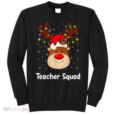 Teacher Squad Reindeer Sweatshirt
