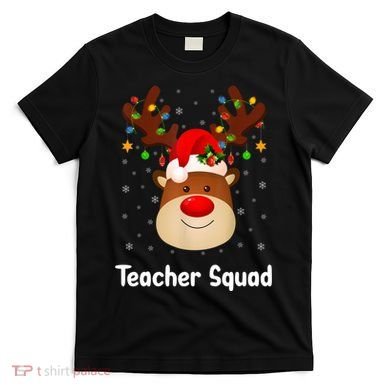 Teacher Squad Reindeer T-Shirt