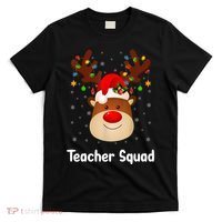 Teacher Squad Reindeer T-Shirt thumb 0