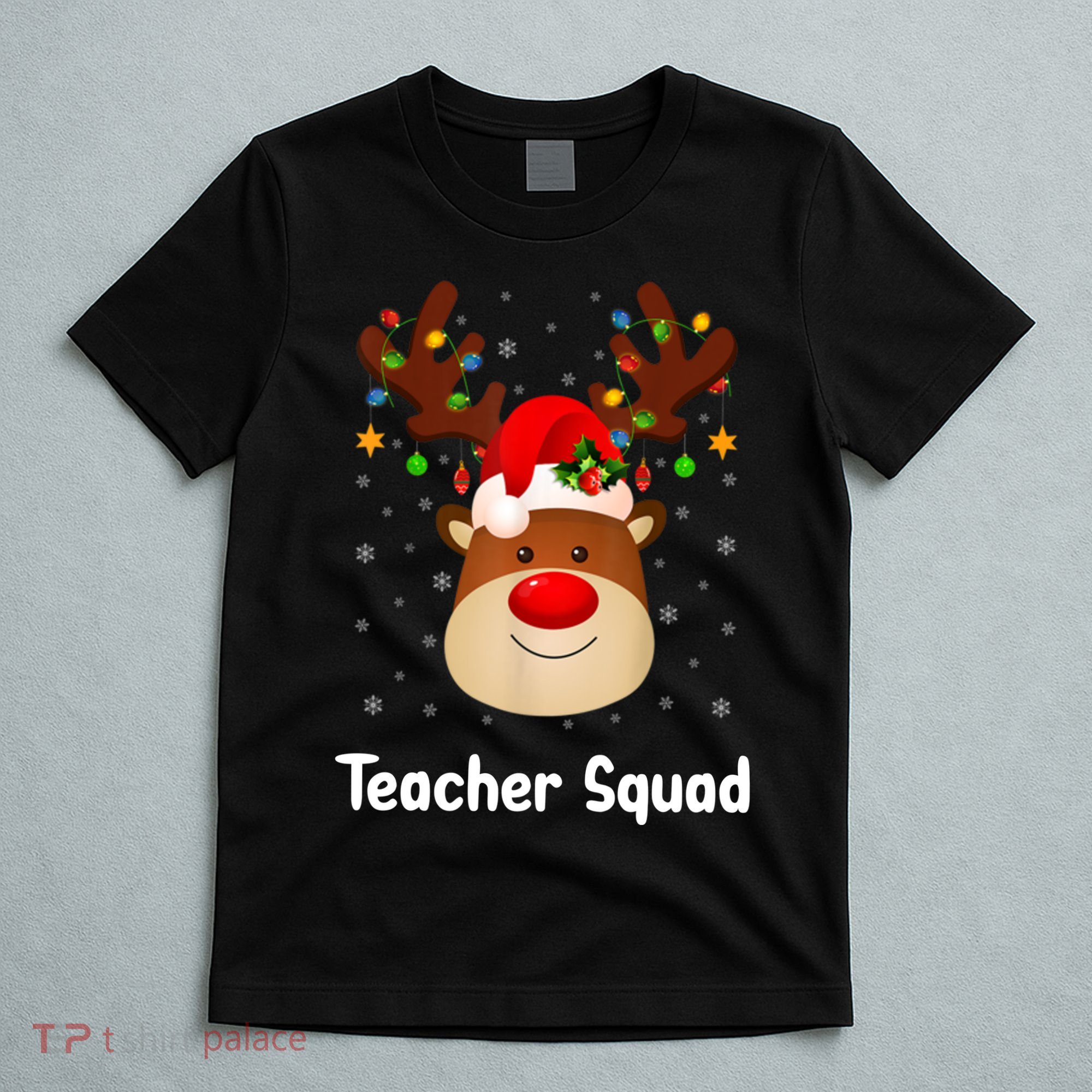 Teacher Squad Reindeer T-Shirt