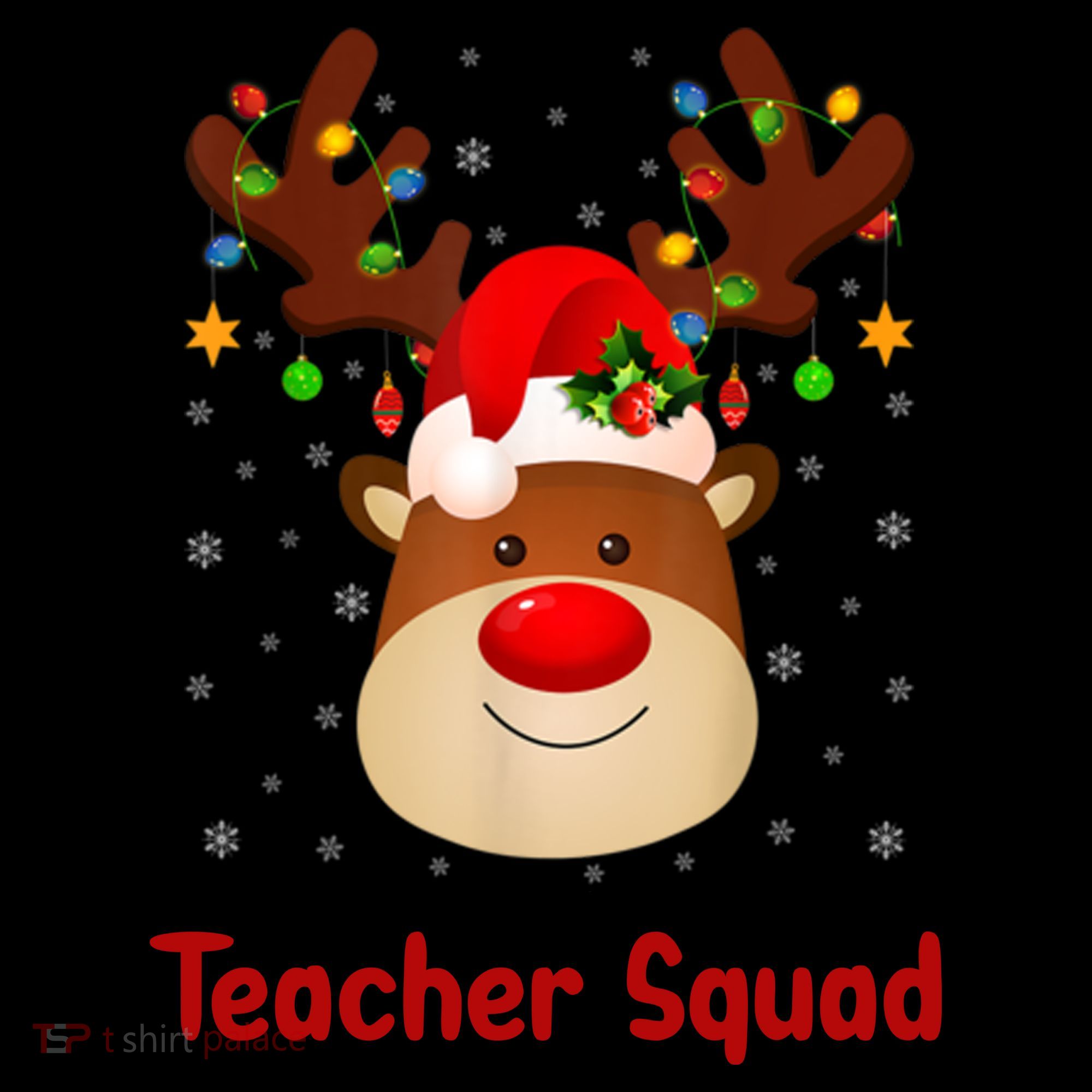 Teacher Squad Reindeer Coffee Mug
