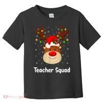 Teacher Squad Reindeer Toddler T-Shirt thumb 0