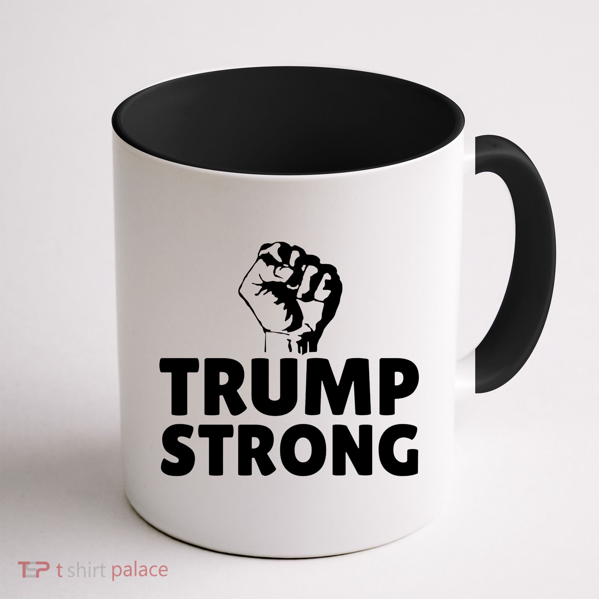 Trump Strong Rally Shooting Survivor Gun Shot Coffee Mug