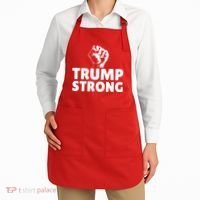 Trump Strong Rally Shooting Survivor Gun Shot Apron thumb 2