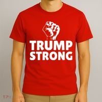 Trump Strong Rally Shooting Survivor Gun Shot T-Shirt thumb 3