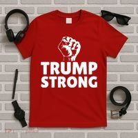 Trump Strong Rally Shooting Survivor Gun Shot T-Shirt thumb 5