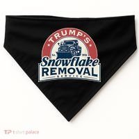 TrumpS Snowflake Removal Service USA-Made Doggie Bandana thumb 0