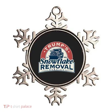 TrumpS Snowflake Removal Service Ornament