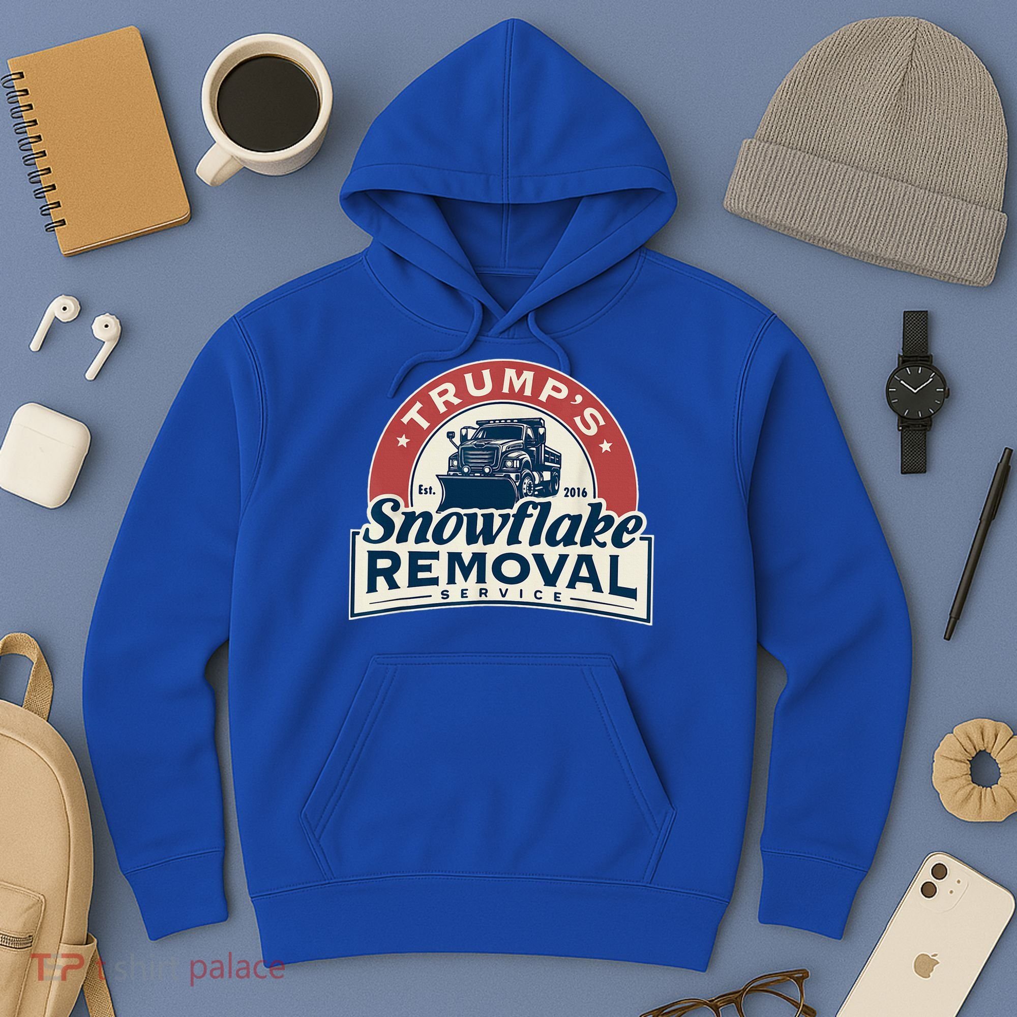 TrumpS Snowflake Removal Service Hoodie