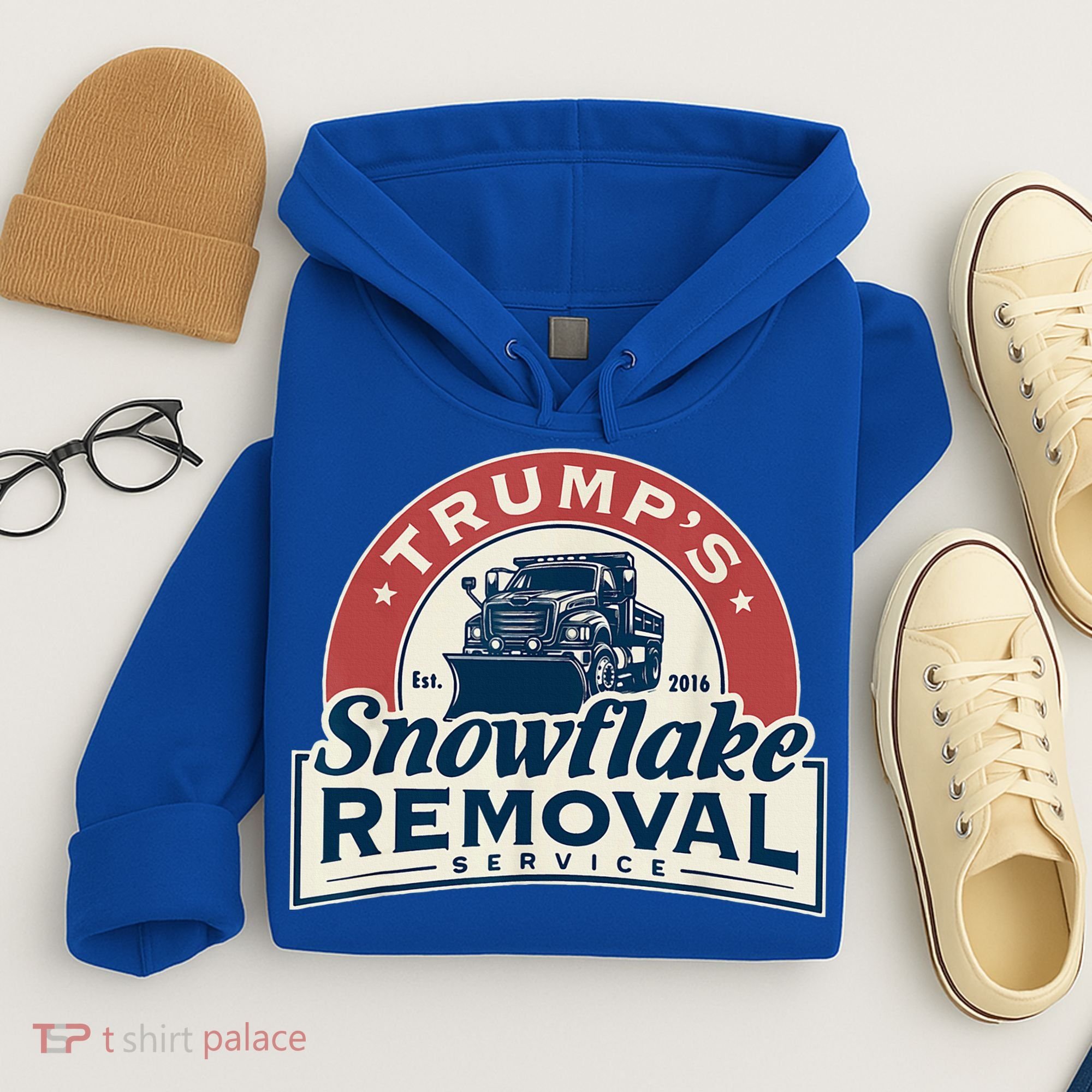 TrumpS Snowflake Removal Service Hoodie