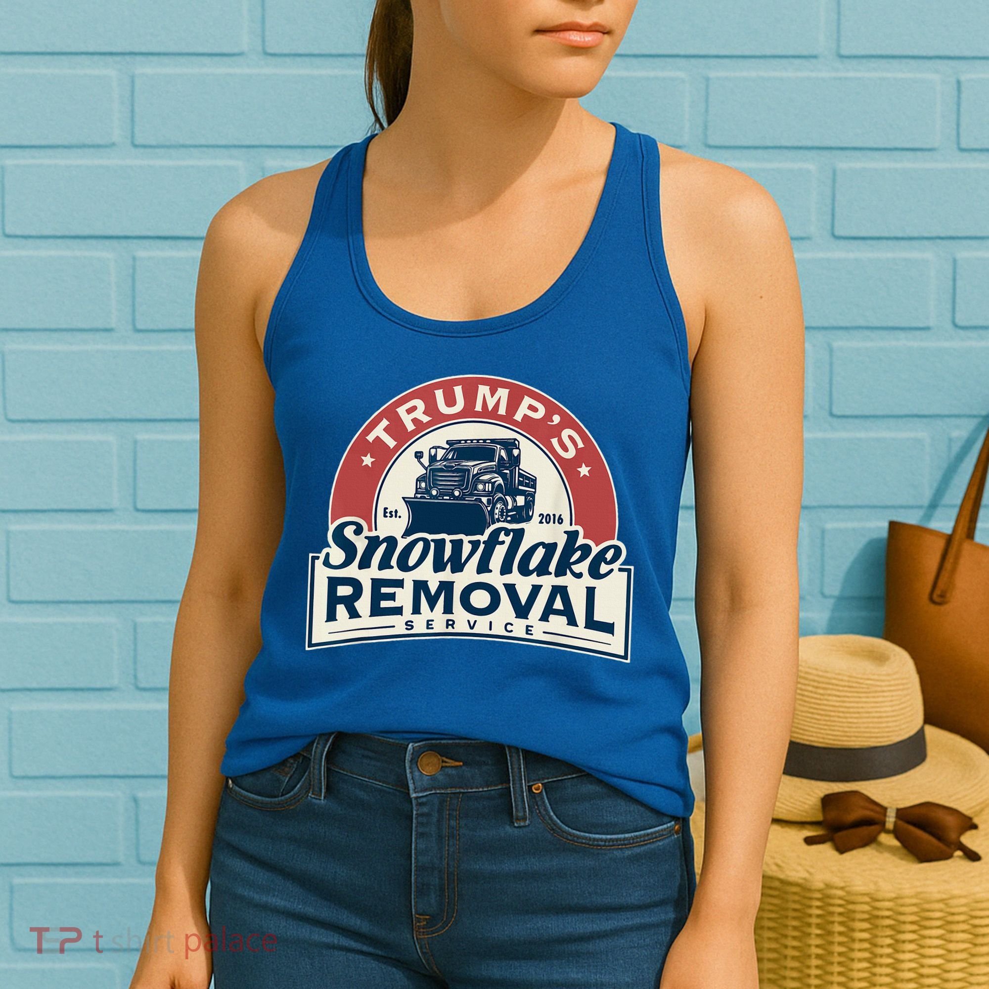 TrumpS Snowflake Removal Service Women's Tank Top