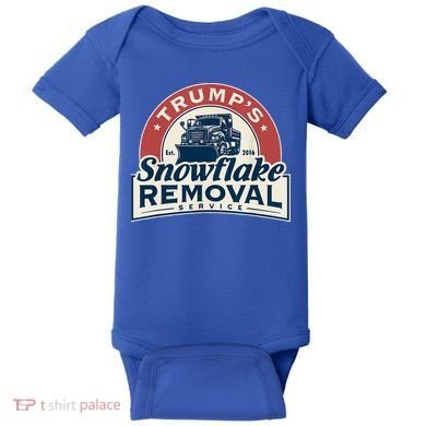 TrumpS Snowflake Removal Service Baby Bodysuit