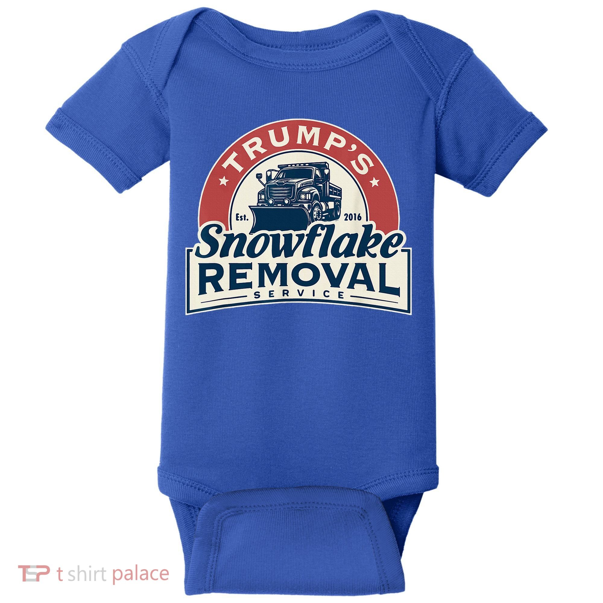 TrumpS Snowflake Removal Service Baby Bodysuit