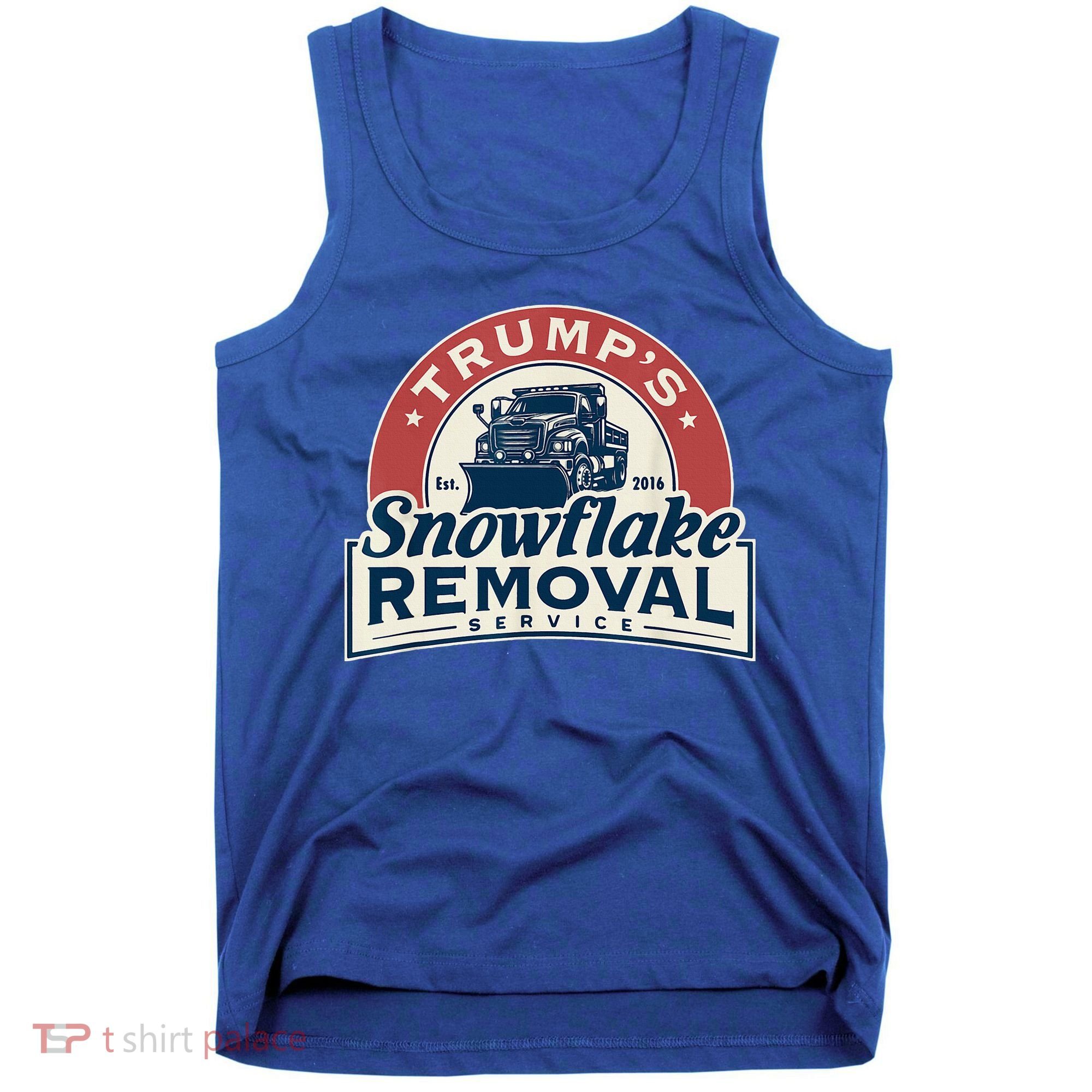 TrumpS Snowflake Removal Service Tank Top