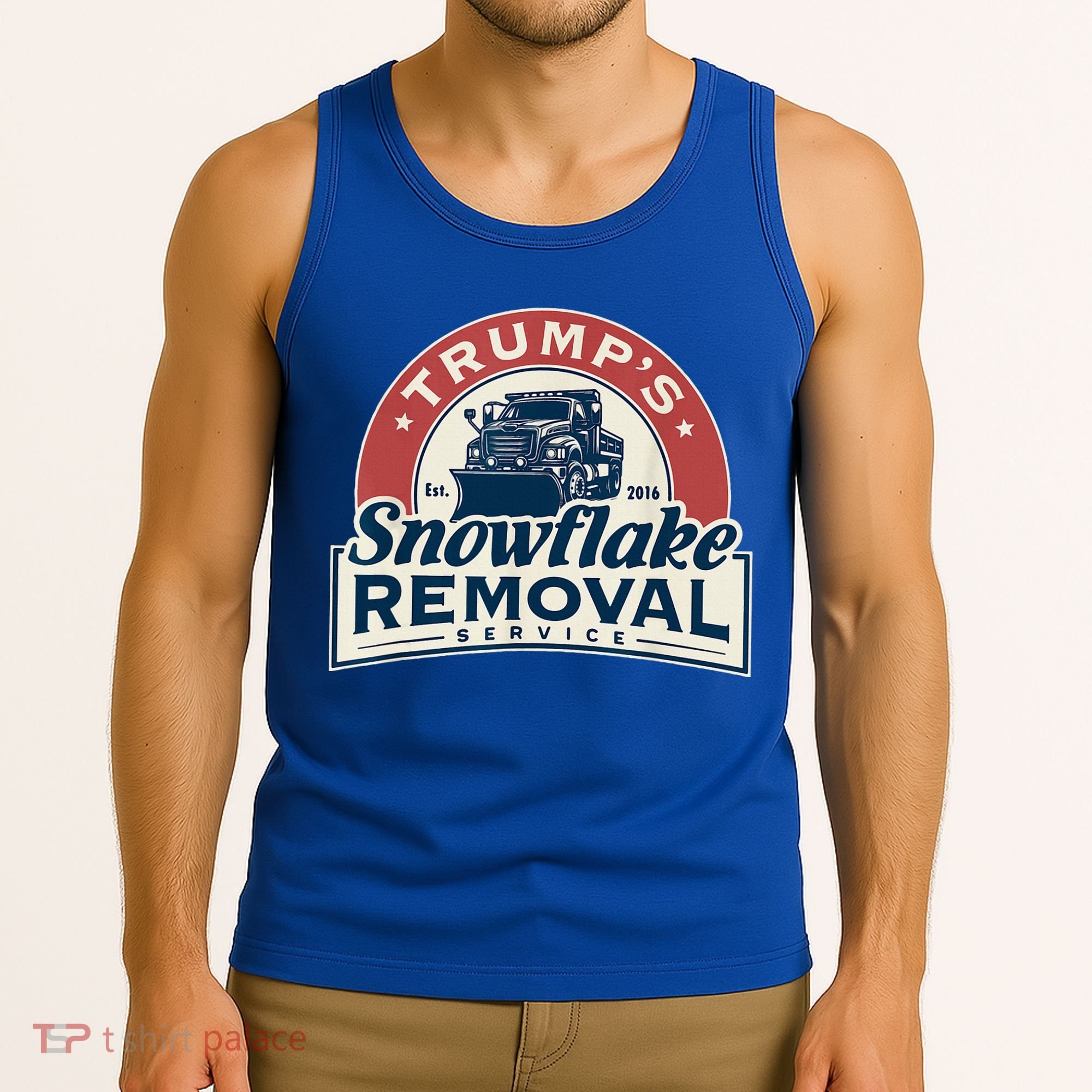 TrumpS Snowflake Removal Service Tank Top