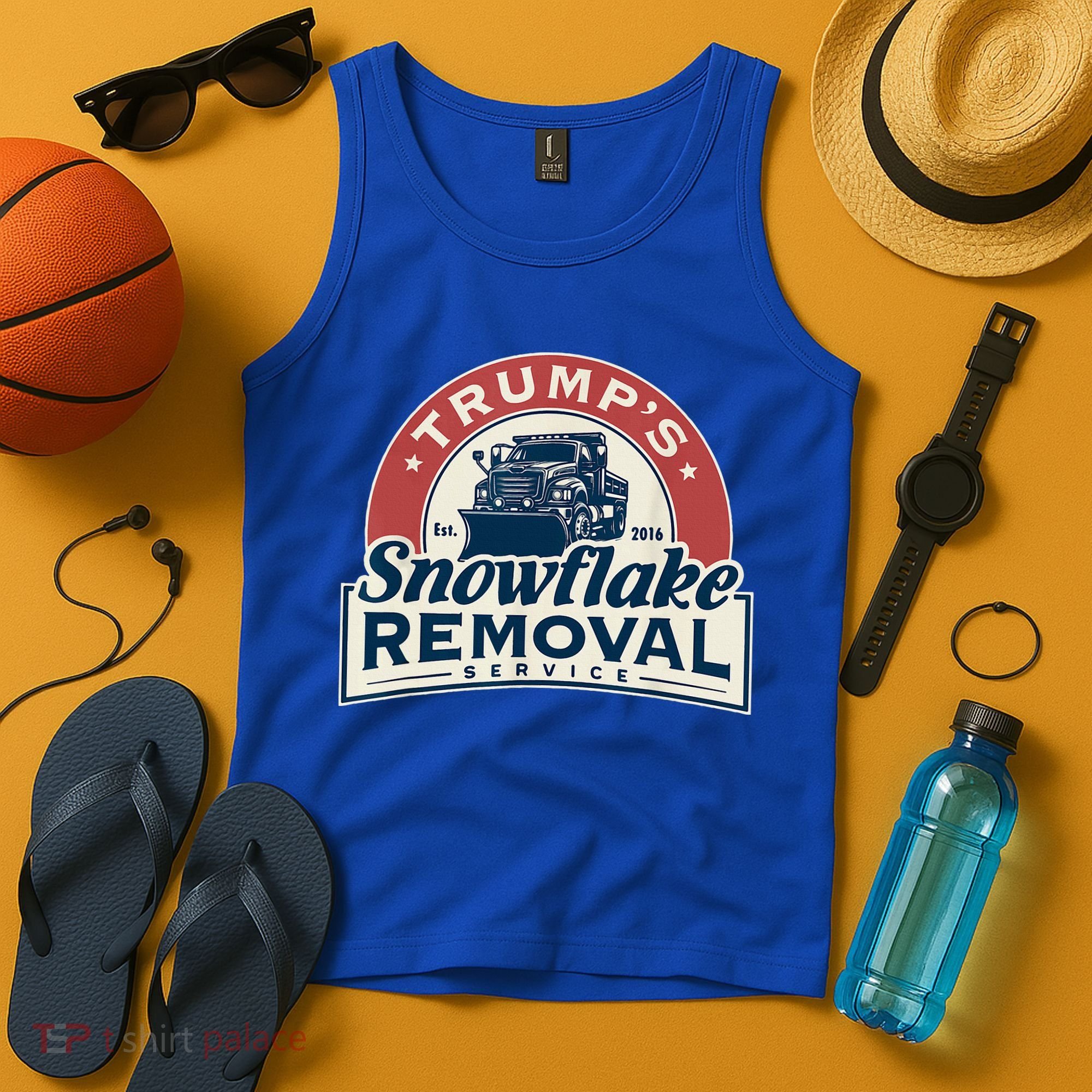 TrumpS Snowflake Removal Service Tank Top