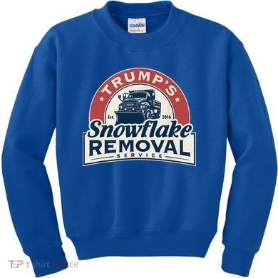 TrumpS Snowflake Removal Service Kids Sweatshirt