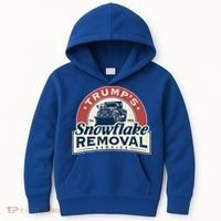 TrumpS Snowflake Removal Service Kids Hoodie thumb 0