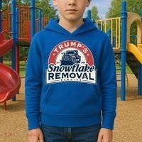 TrumpS Snowflake Removal Service Kids Hoodie thumb 2