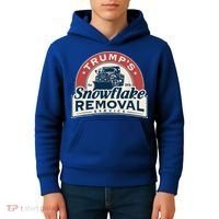 TrumpS Snowflake Removal Service Kids Hoodie thumb 4
