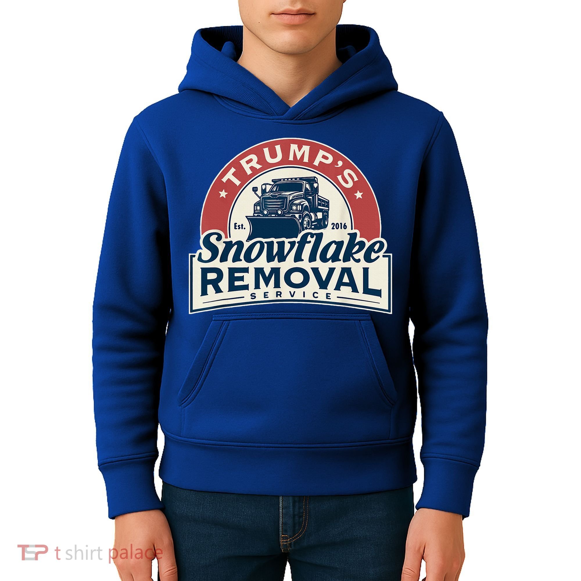 TrumpS Snowflake Removal Service Kids Hoodie