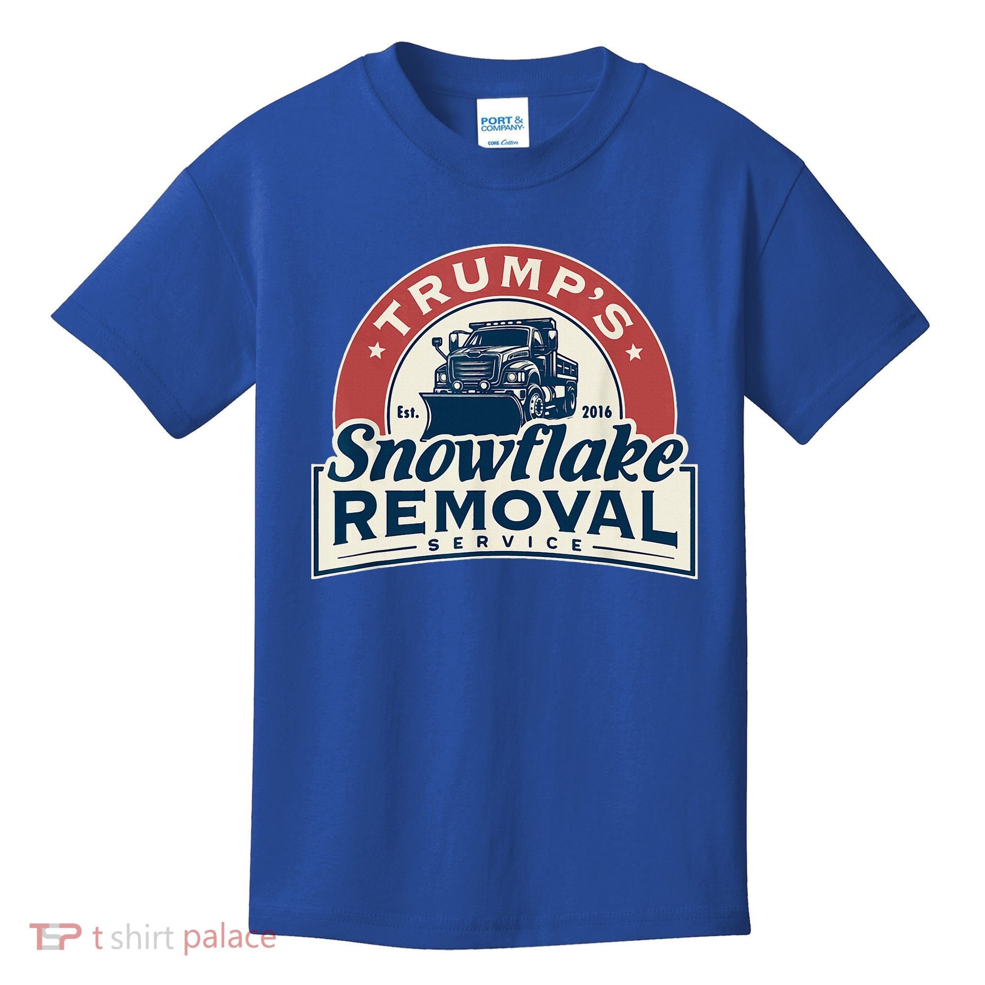TrumpS Snowflake Removal Service Kids T-Shirt