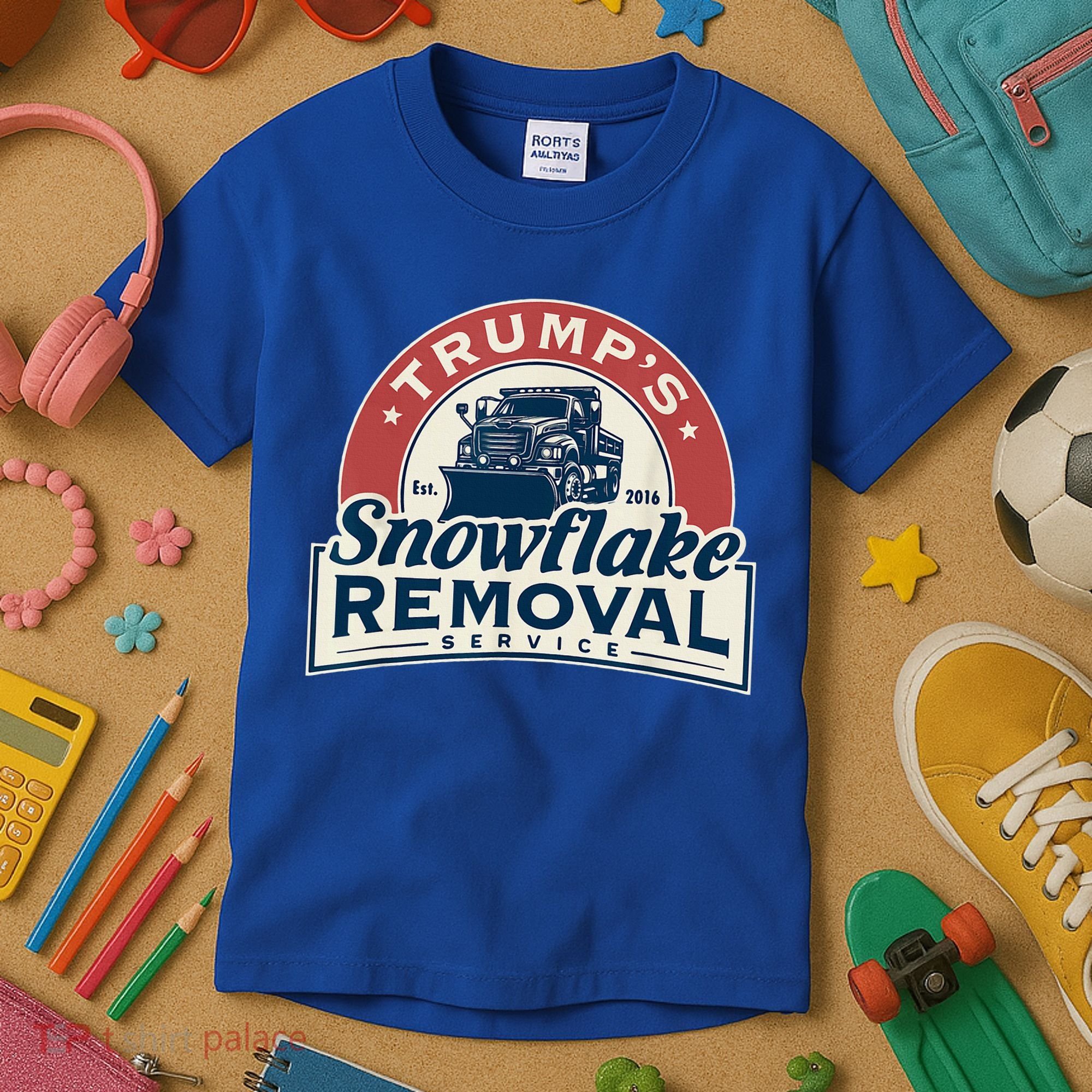 TrumpS Snowflake Removal Service Kids T-Shirt