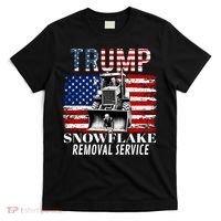 Trump Snowflake Removal Service Funny Donald Trump 2024 T-Shirt thumb 0