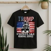 Trump Snowflake Removal Service Funny Donald Trump 2024 T-Shirt thumb 2
