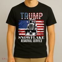 Trump Snowflake Removal Service Funny Donald Trump 2024 T-Shirt thumb 3