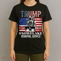 Trump Snowflake Removal Service Funny Donald Trump 2024 T-Shirt thumb 4