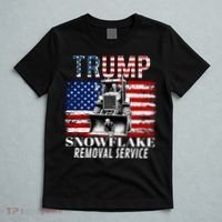 Trump Snowflake Removal Service Funny Donald Trump 2024 T-Shirt thumb 5