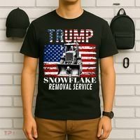 Trump Snowflake Removal Service Funny Donald Trump 2024 T-Shirt thumb 6