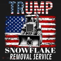 Trump Snowflake Removal Service Funny Donald Trump 2024 T-Shirt thumb 7