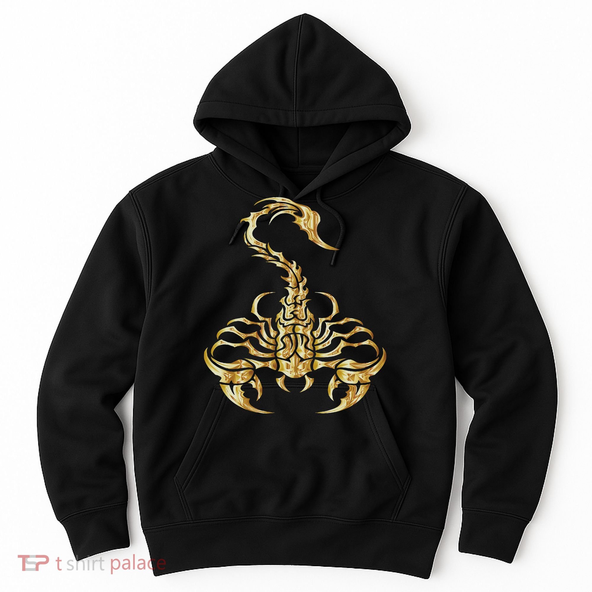Tribal Scorpion Scorpio Astrology Zodiac Tattoo Hoodie