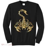 Tribal Scorpion Scorpio Astrology Zodiac Tattoo Sweatshirt thumb 0