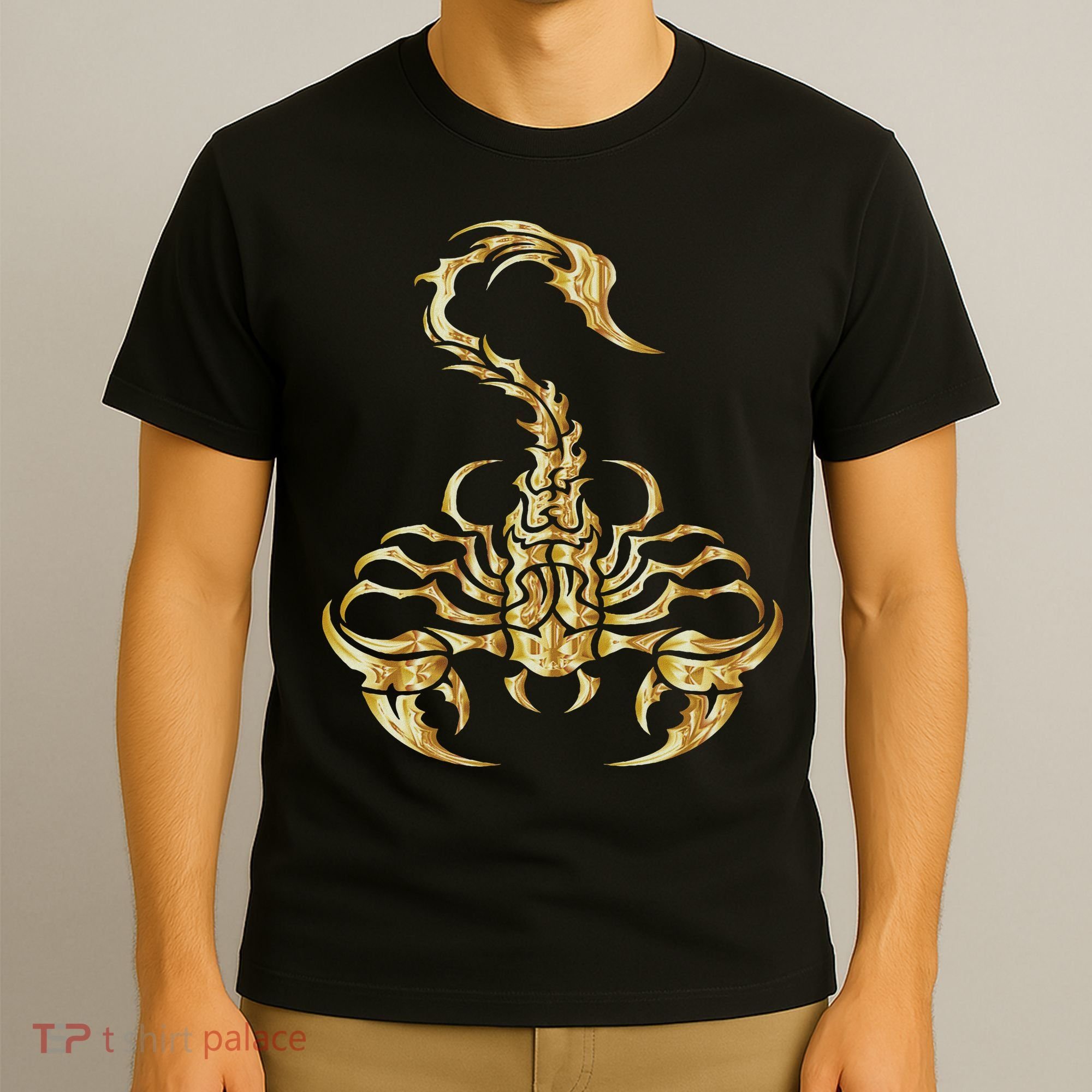 Tribal Scorpion Scorpio Astrology Zodiac Tattoo T-Shirt