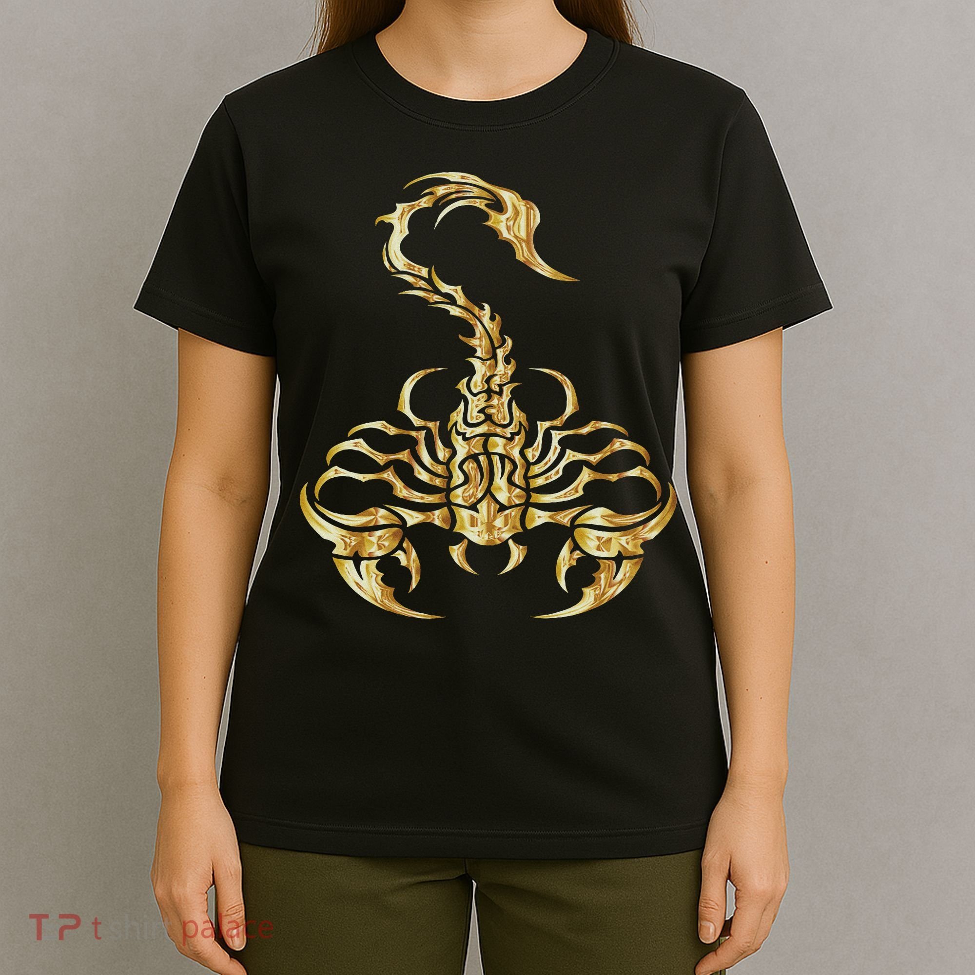 Tribal Scorpion Scorpio Astrology Zodiac Tattoo T-Shirt