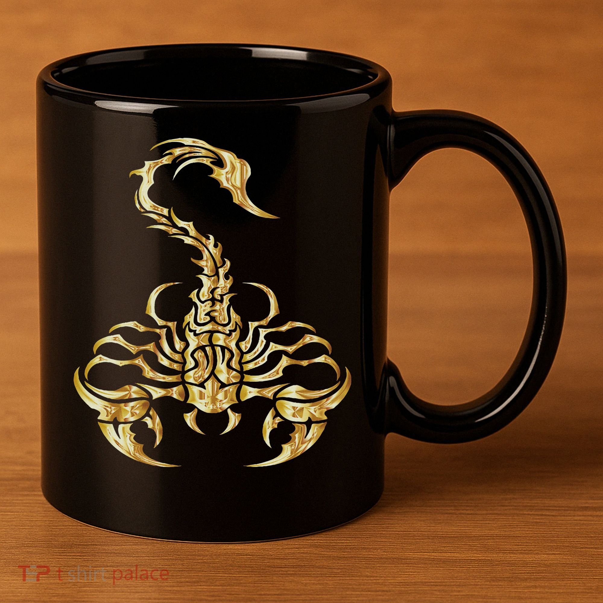 Tribal Scorpion Scorpio Astrology Zodiac Tattoo 11oz C Handle Ceramic Mug
