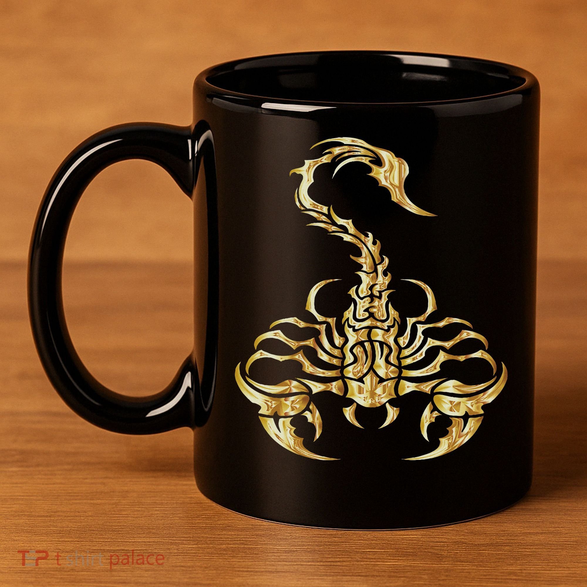 Tribal Scorpion Scorpio Astrology Zodiac Tattoo 11oz C Handle Ceramic Mug