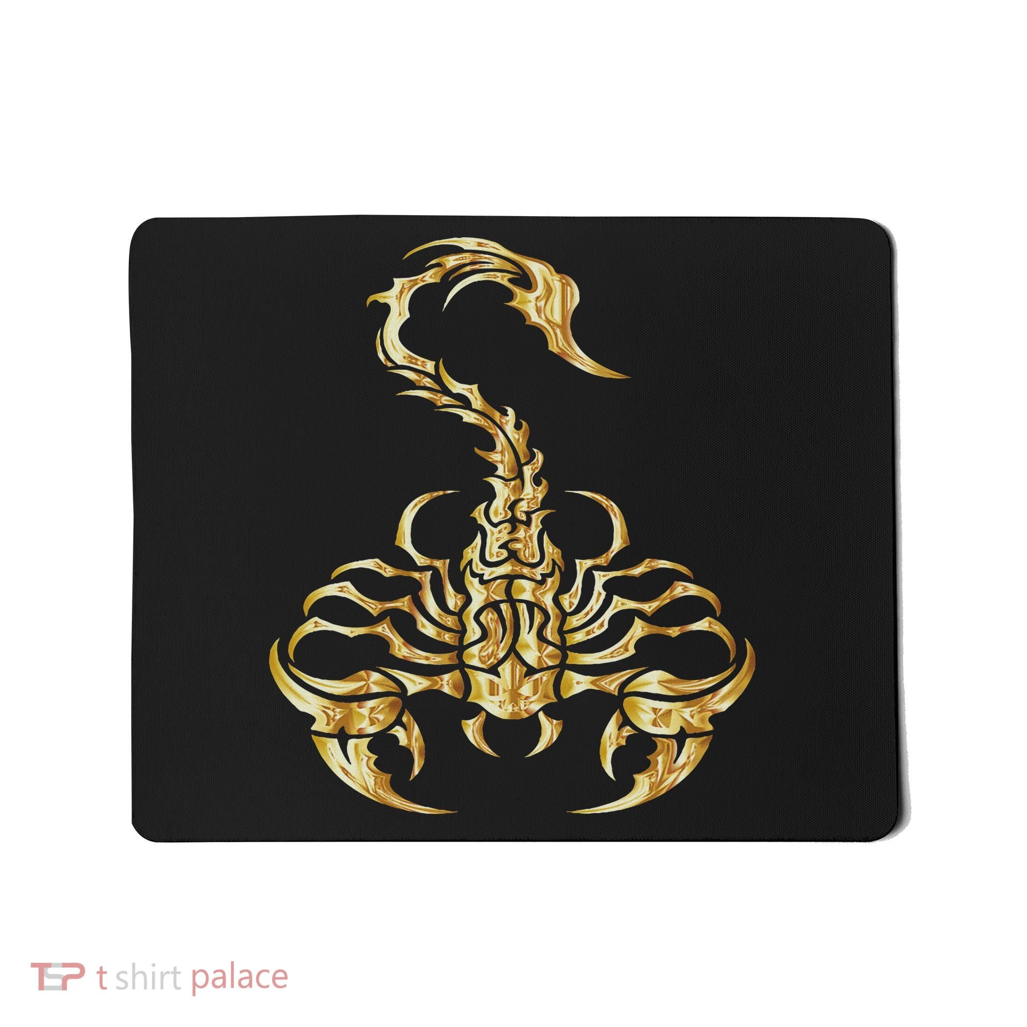 Tribal Scorpion Scorpio Astrology Zodiac Tattoo Mousepad