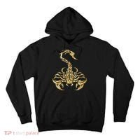 Tribal Scorpion Scorpio Astrology Zodiac Tattoo Tall Hoodie thumb 0