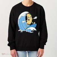 Taco Surfer Surfing Funny Women's Sweatshirt thumb 0