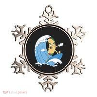 Taco Surfer Surfing Funny Ornament thumb 0